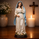 Imagem Nossa Senhora Grávida 20cm em Resina - Decoração com Fé®