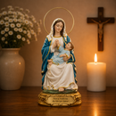 Imagem Mãe da Divina Providência com Auréola 15cm em Resina®