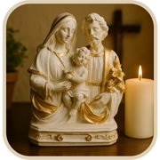 Imagem Sagrada Família 20cm