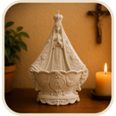 Porta Água Benta de Mesa Nossa Senhora Aparecida®