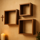 Kit 3 Nichos para Imagens Sacras®