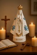 Imagem Nossa Senhora Aparecida 18cm - Decoração com Fé®