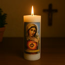 Vela Votiva Imaculado Coração de Maria - Chamas da Alma®