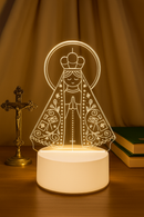Luminária Nossa Senhora Aparecida - Fé que Ilumina®