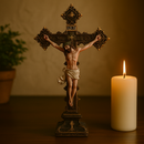 Crucifixo de Mesa Detalhado 28cm®