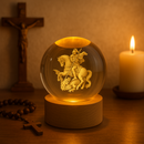 Luminária São Jorge - Fé que Ilumina®