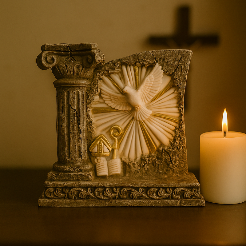 Adorno de Mesa Clássico Espírito Santo - Proteção no Lar®