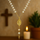 Colar Terço de Cristal Nossa Senhora Aparecida®