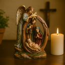 Presépio Cabana Representação Clássica 20cm®