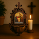 Porta Água Benta Sagrada Família em Bronze®