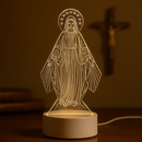 Luminária Abajur Nossa Senhora das Graças - Fé que Ilumina®