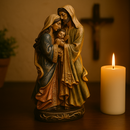 Imagem Sagrada Família Ternura 20cm - Decoração com Fé®