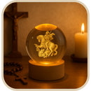 Luminária São Jorge - Fé que Ilumina®