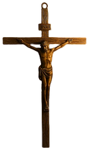 Crucifixo de Parede Fundido 25cm®