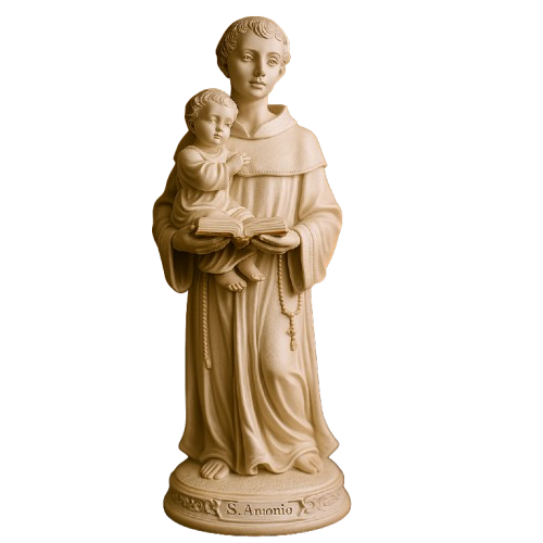 Imagem Santo Antônio Perolado 20cm - Decoração com Fé®