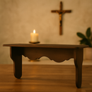 Prateleira Imbuia Marrom para Imagens Sacras®