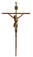 Crucifixo de Parede Prateado 21cm®