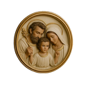 Adorno de Mesa Sagrada Família Detalhada - Proteção no Lar®