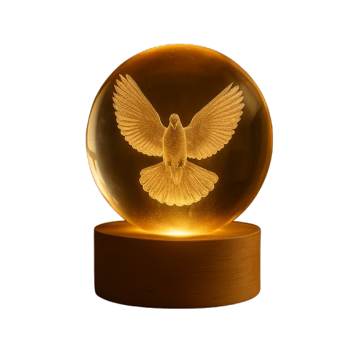 Luminária Espírito Santo - Fé que Ilumina®