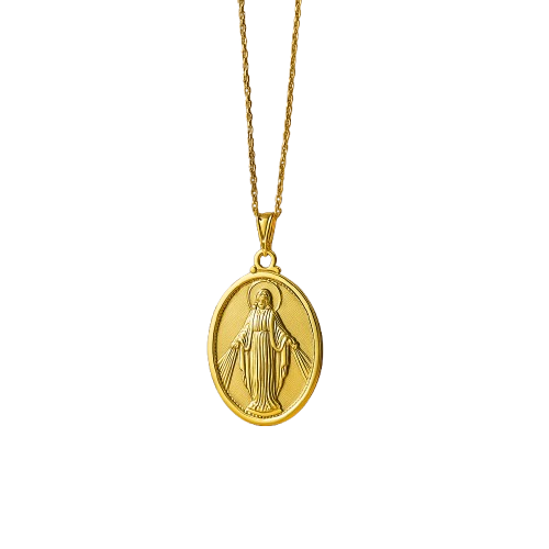 Colar Medalha Milagrosa Nossa Senhora Das Graças®