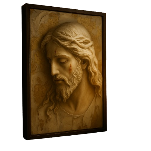 Quadro Jesus Estilo Gesso®