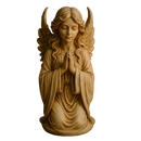 Anjo da Guarda Rezando 21cm - Decoração com Fé®