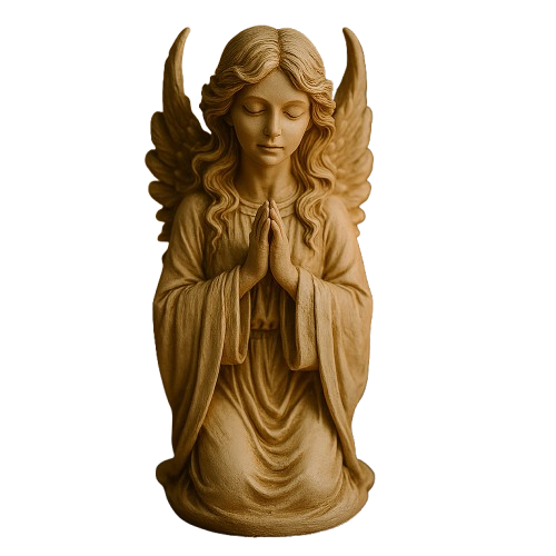 Anjo da Guarda Rezando 21cm - Decoração com Fé®