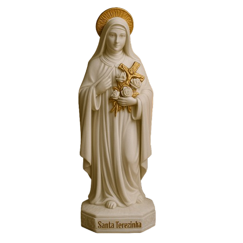 Imagem Santa Terezinha 20cm - Decoração com Fé®