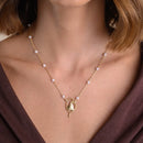 Colar Nossa Senhora com Perolas e Moldura®