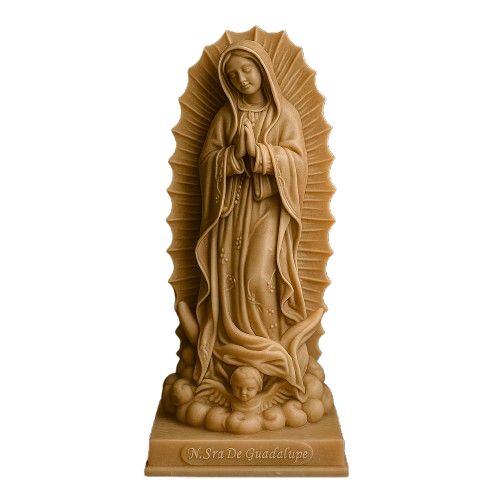 Imagem Nossa Senhora de Guadalupe 20cm - Decoração com Fé®
