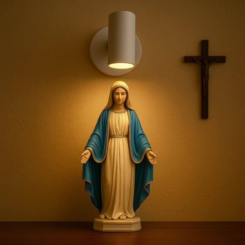 Luminária Ajustável para Oratório® – Lar com Fé