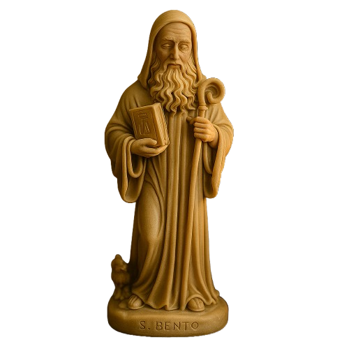 Imagem São Bento 19cm - Decoração com Fé®