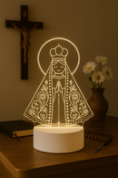Luminária Nossa Senhora Aparecida - Fé que Ilumina®