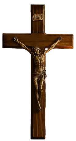 Crucifixo de Parede em Madeira 28cm®