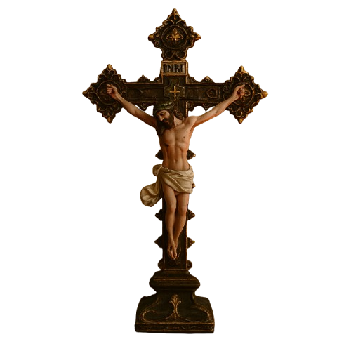 Crucifixo de Mesa Detalhado 28cm®