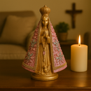 Imagem Nossa Senhora Aparecida com Pedraria 23cm - Decoração com Fé®