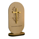 Kit Sagrada Família + Crucifixo - Lar com Fé®