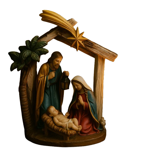 Presépio Representação Clássica Cabana 15cm®