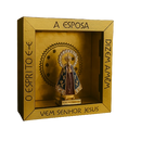 Oratório Dourado Nossa Senhora Aparecida - Espaço de Devoção®