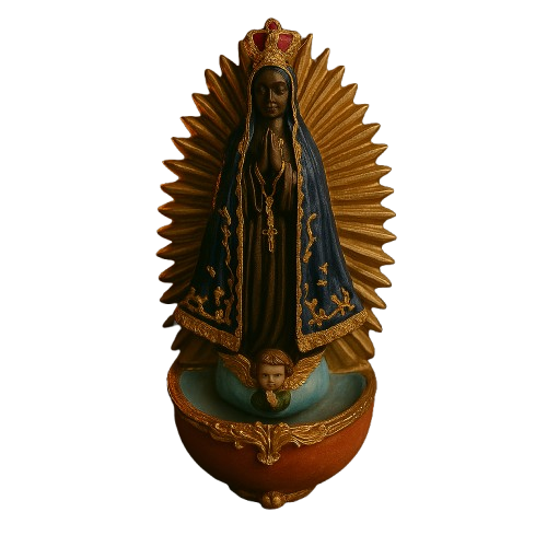 Porta Água Benta Nossa Senhora Aparecida Esculpida®