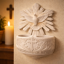 Porta Água Benta Espiríto Santo Detalhado®