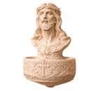 Porta Água Benta Jesus Misericordioso Detalhado®