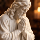 Imagem Jesus Cristo em Oração 15cm - Borda Santa ®