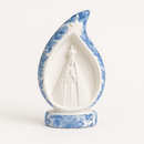 Imagem N.S.A Gruta Floral Azul 15cm - Decoração com Fé®