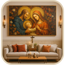 Quadro Jesus, Maria e José®