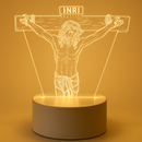 Luminária Cristo Crucificado - Fé que Ilumina®