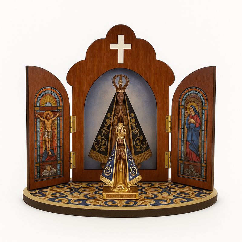 Capela Nossa Senhora Aparecida Vitral - Espaço de Devoção®