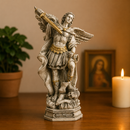 Imagem São Miguel Marmorizado 30cm - Decoração com Fé®