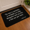 Tapete Antiderrapante Dizer Bíblico 34x60cm®