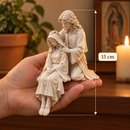 Imagem Jesus Abençoando Maria 15cm - Borda Santa ®